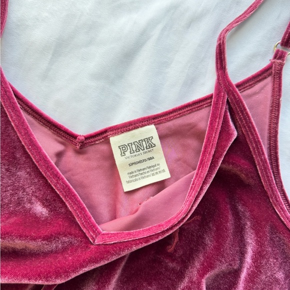 Victoria Secret Pink velvet tank top - Picture 3 of 4